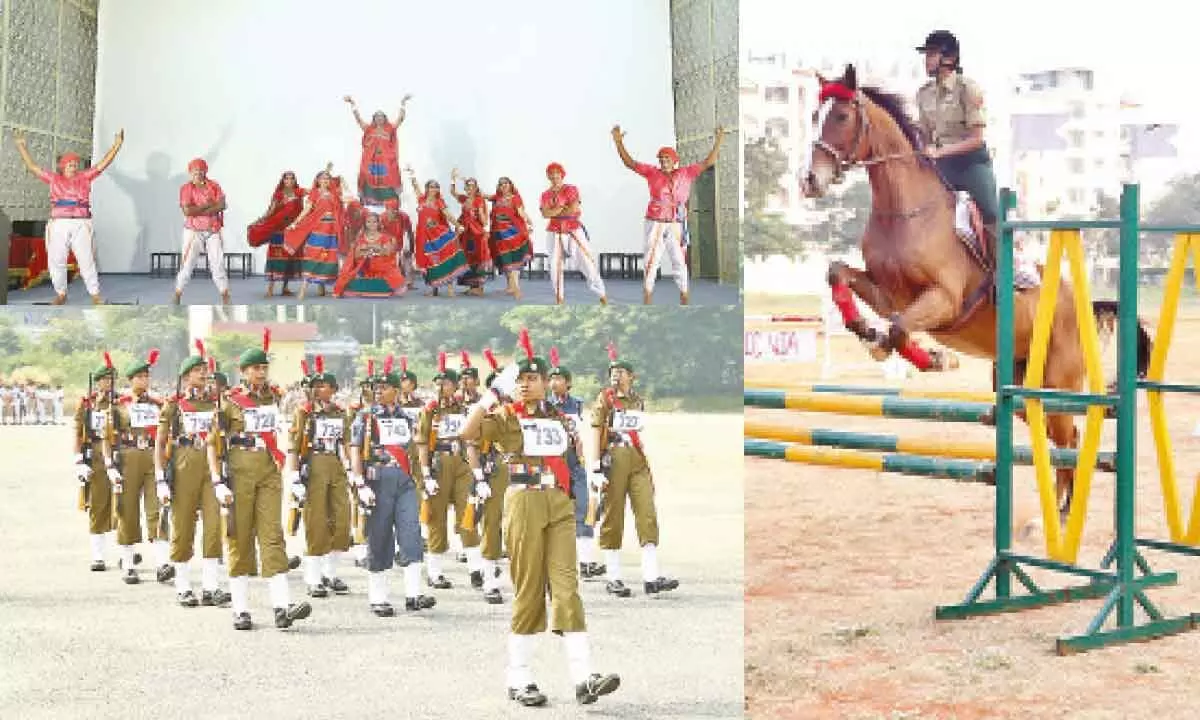 Cadet Training for R-Day Parade Commences at AP-TS NCC Directorate