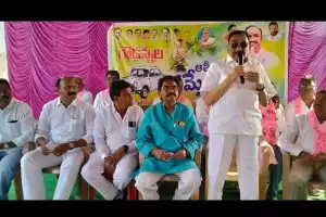 Capt Kantha Rao urges voters to elect Sathish Kumar with overwhelming majority