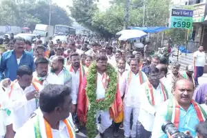 Congress candidate Adam Santhosh claims that BRS failures will lead to his victory in Secunderabad.