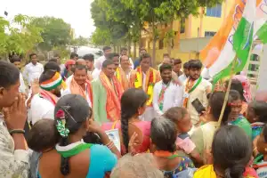 Congress candidate from Rajendranagar campaigns in Shamshabad, emphasizes Congress Guarantees