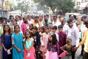 Congress candidate from Secunderabad inaugurates party office in Sitaphalmandi and kicks off campaign