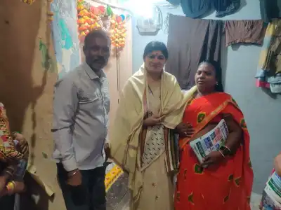 Congress candidate in Goshamahal constituency conducts campaign