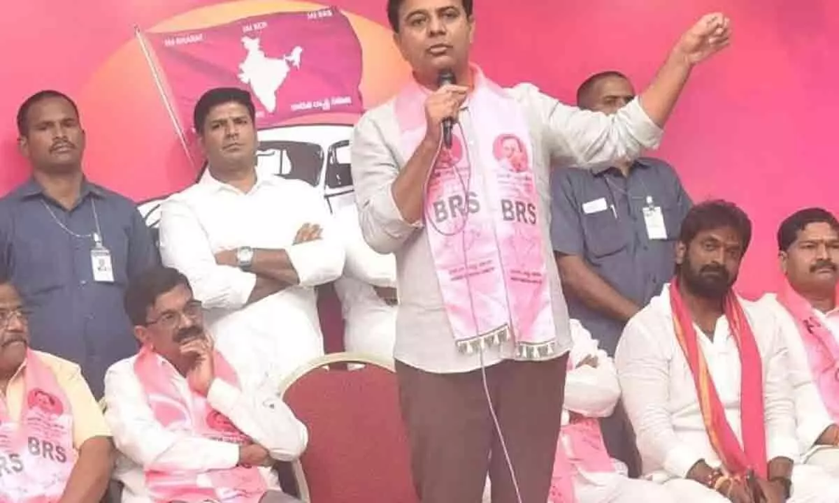 Congress lodges complaint with Election Commission of India against KTR’s campaigning methods