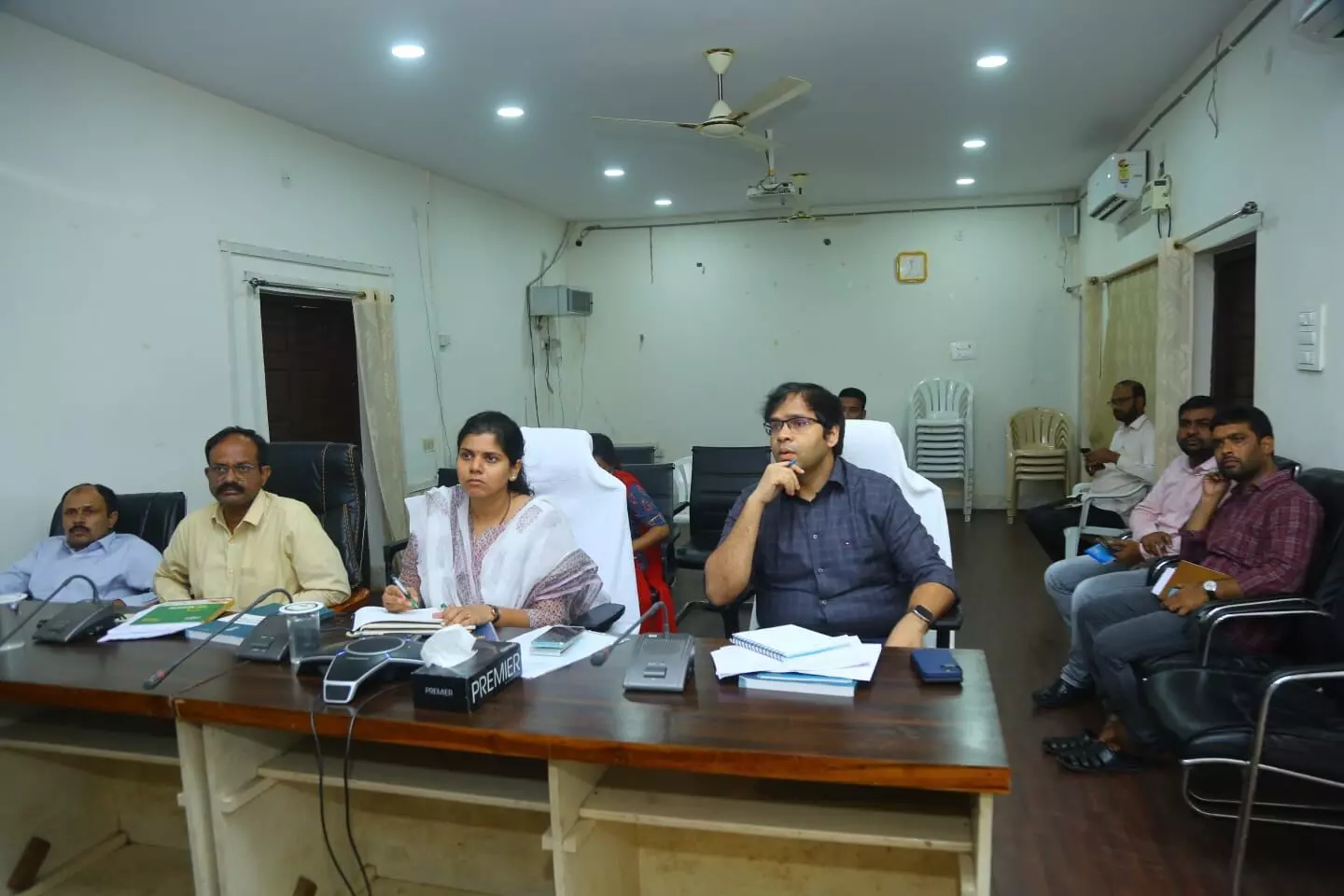 DEO Ila Tripathi instructs officials to prepare for polling in Mulugu