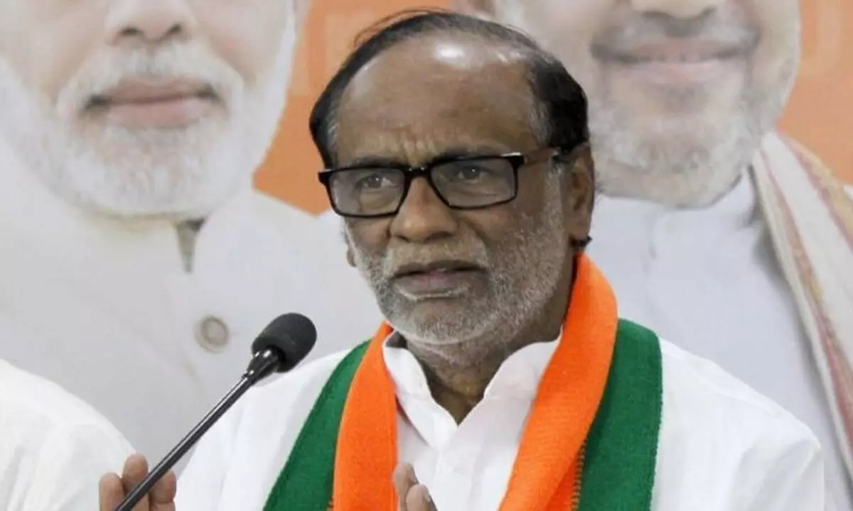 Dr Laxman claims BJP CM announcement is a result of Congress BC declaration