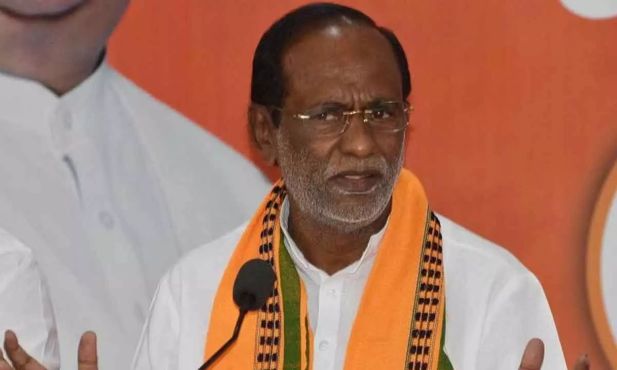 DR Laxman claims Rahul Gandhi is unable to accept BCs aligning with BJP