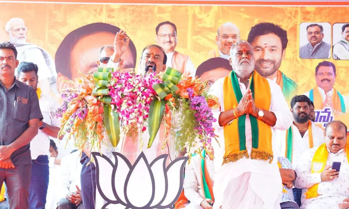 Eatala criticizes KCR’s pledges