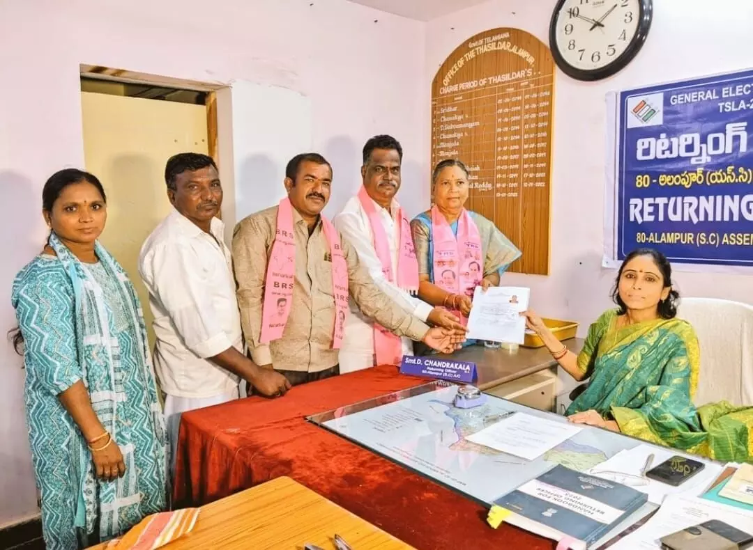 Gadwal district receives 4 nomination papers