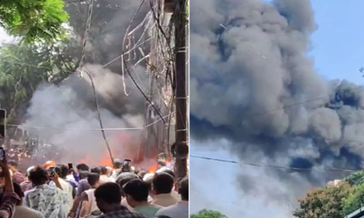 Hyderabad chemical godown engulfed in massive fire, resulting in 7 fatalities