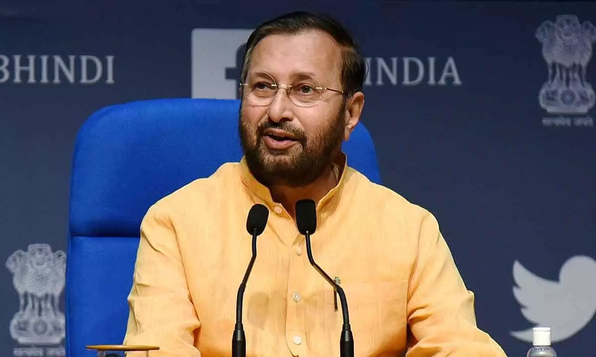 Javadekar alleges Dharani portal to be a larger scam than KLIP