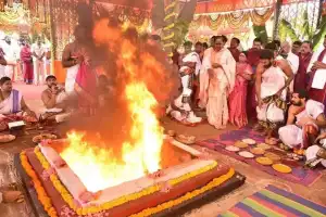 KCR’s Rajashyamala Yagam nearing completion, Nartana Kali to manifest