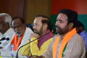 Kishan asserts Telangana people will not pardon Congress