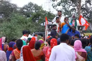 Komrakka mobilizes support for Vishnuvardhan Reddy in Rangareddy