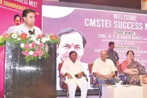KT Rama Rao puzzled by the Indian connection of Harley’s company in Hyderabad