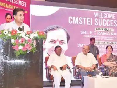 KT Rama Rao puzzled by the Indian connection of Harley’s company in Hyderabad