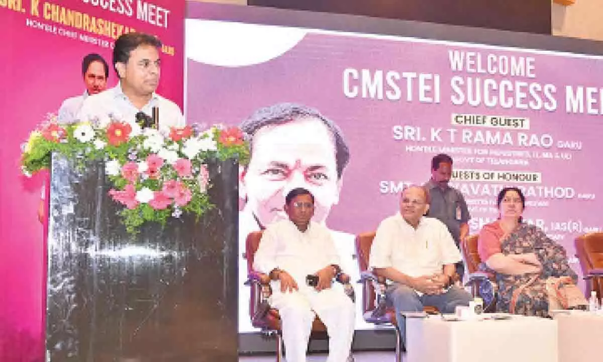 KT Rama Rao puzzled by the Indian connection of Harley’s company in Hyderabad