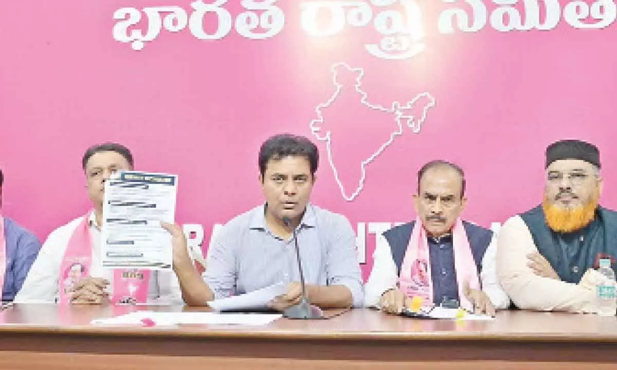 KTR accuses Congress of copying BJP’s Minority Declaration