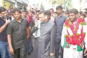 KTR and Owaisis energize election campaign in Jubilee Hills