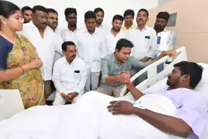 KTR assures party support during meeting with Guvvala Balraju