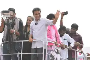 KTR denies Congress allegation of seizing farmers’ lands