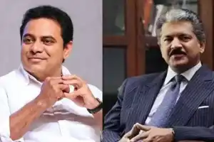 “KTR Responds to Industrialist Anand Mahindra’s Question: ‘Do You Know That!'”