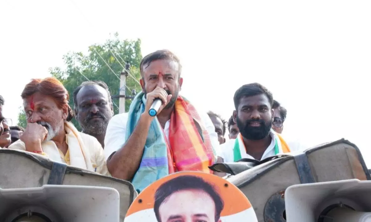 Madanmohan pledges to deliver railway line, assures Ellareddy