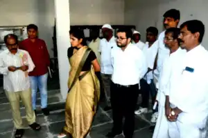 Media briefed by Gadwal District Collector on randomisation of Ballot Units