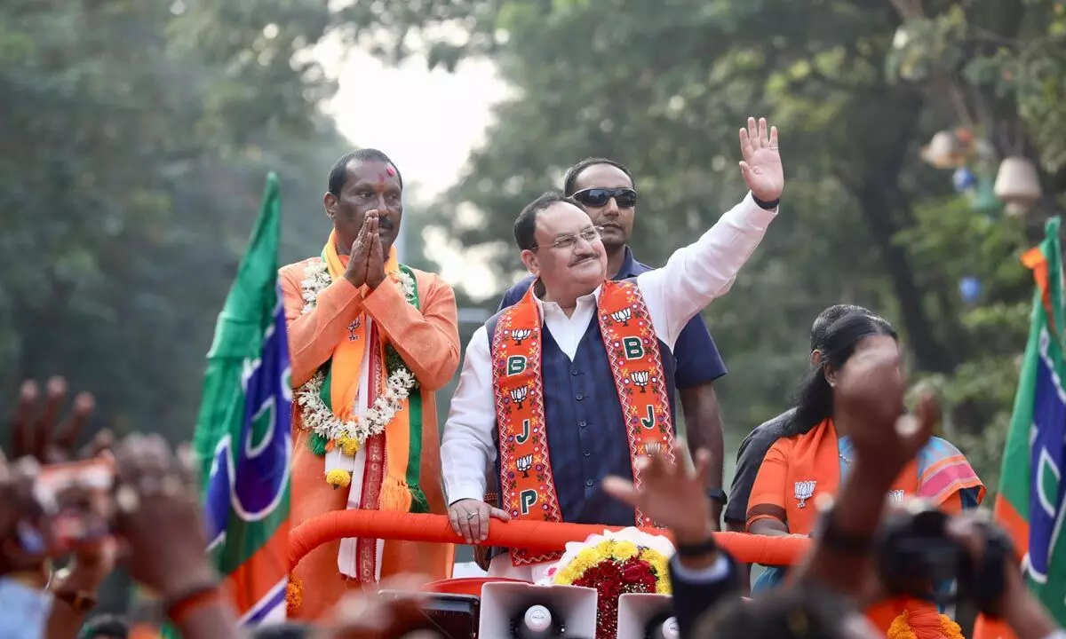 Nadda: Public demands a change of leadership in TS