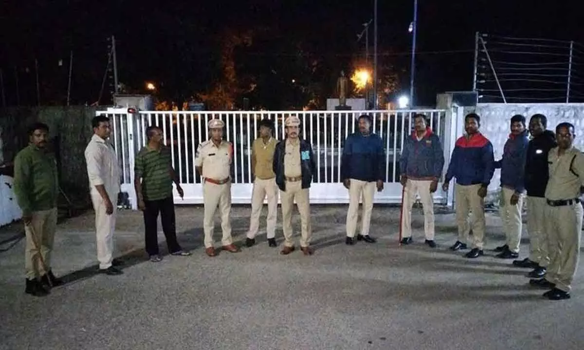 Nagarjunasagar Dam remains tense