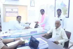 Nomination Filed by Anjaiah Yadav