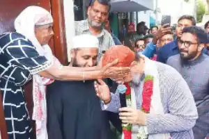 Owaisi asserts during Paidal dauras in Hyderabad: “Majlis is yours, and Owaisi is with you.”
