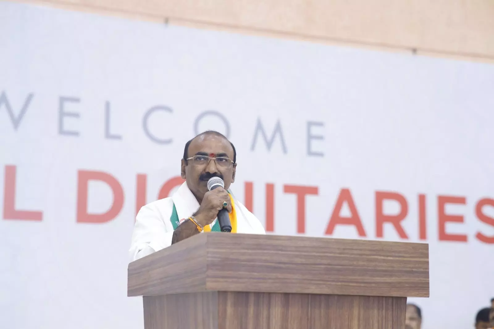 Pawan Kalyan joins BJP-Jana Sena meeting in Miyapur