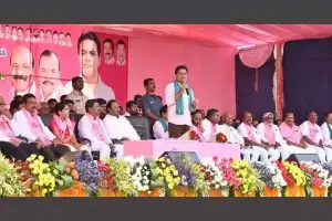 “Polls Spark a Clash between Delhi Rulers and T People, says KTR”