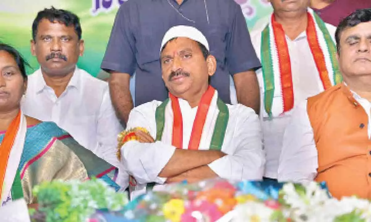Ponguleti Srinivas highlights minority welfare in Nelakondapalli