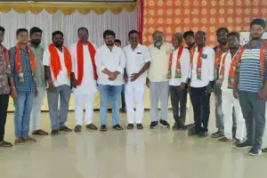 Prahalad, BJP candidate from Mulugu, emphasizes the need for a dual engine government to achieve development