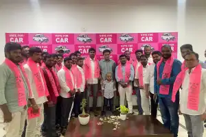 Prithvi, BJYM vice president, joins BTS in the presence of Madhavaram Krishna Rao
