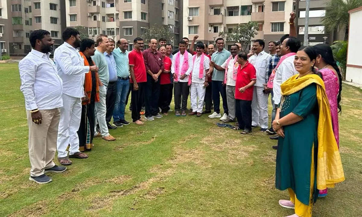 Quthubullapur MLA focuses on constituency development during Jeedimetla campaign