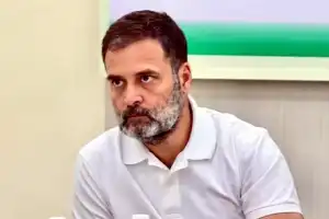 Rahul admits to deflating BJP’s election vehicle tires in Telangana