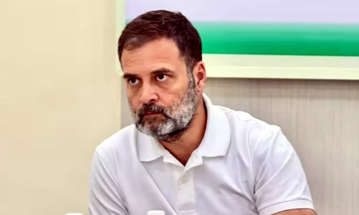 Rahul admits to deflating BJP's election vehicle tires in Telangana