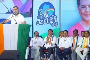 Rahul mocks BJP for appointing BC leader as CM