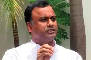 Rajagopal Reddy files nomination in the final moments.