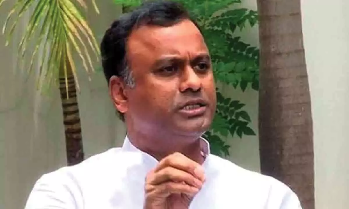 Rajagopal Reddy files nomination in the final moments.