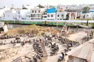 Rangareddy: Rajendra Nagar voters express frustration with prolonged delay in ROB construction