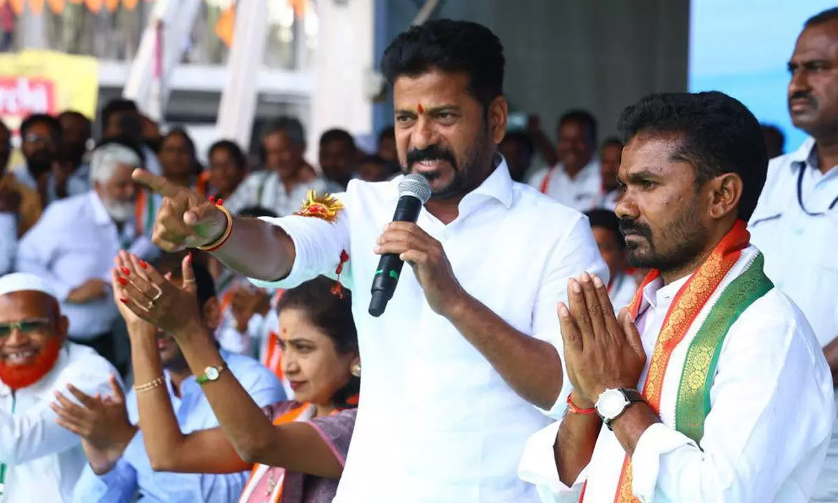 Revanth: BRS boasts wealthy candidates, while Cong focuses on candidates with popular support