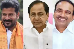 Revanth, Eatala, and KCR: Three Titans Prepare to Clash