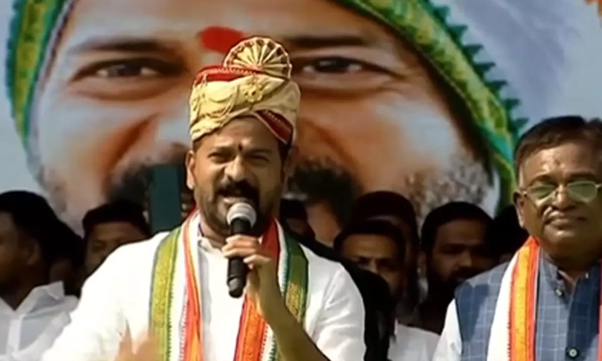Revanth Reddy accuses BRS MLA candidate in Bellampalli of corruption, lashes out at them