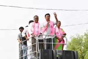 Road Show Conducted by Manchireddy Kishan Reddy in Ibrahimpatnam