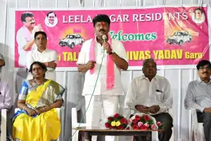 Sanathnagar BRS candidate takes campaign to Ameerpet, pledges to address all issues
