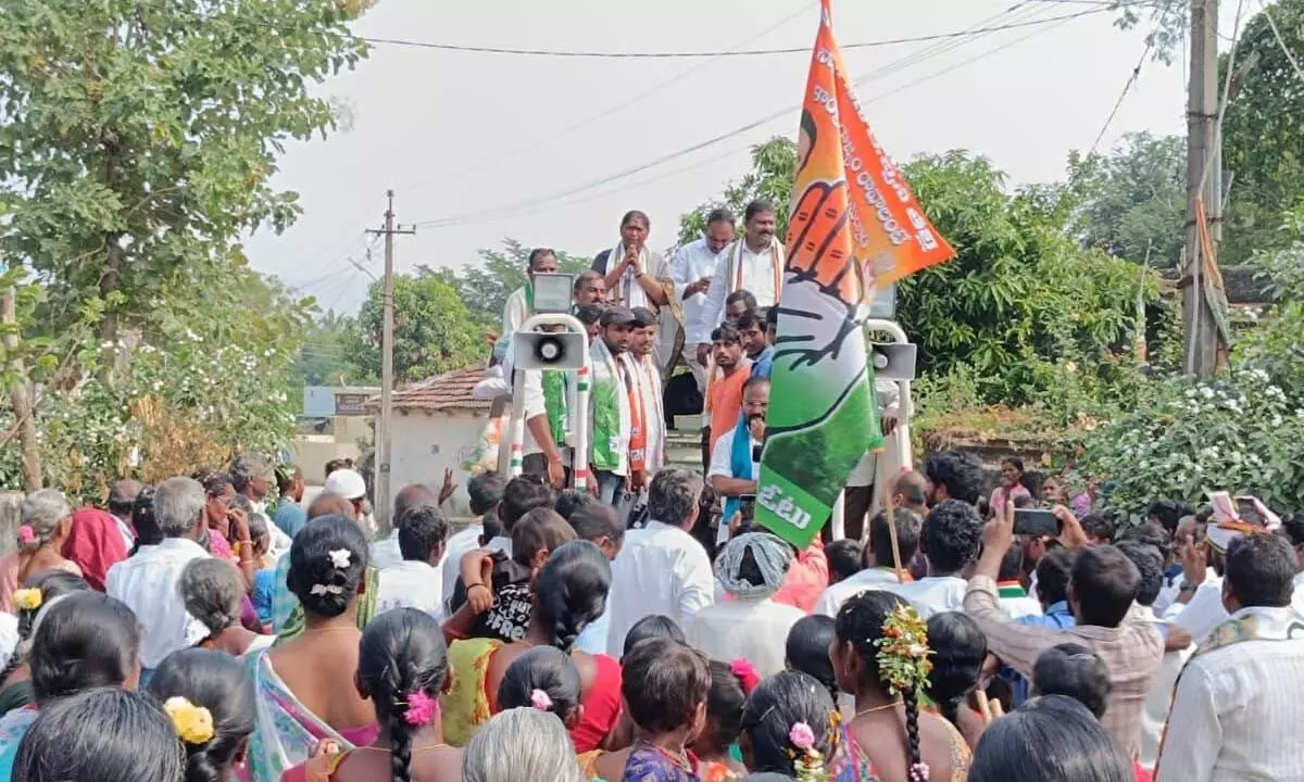 Seethakka claims BRS is investing hundreds of crores to defeat her.