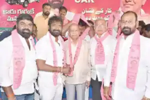 Several opposition politicians in Mahabubnagar join BRS party